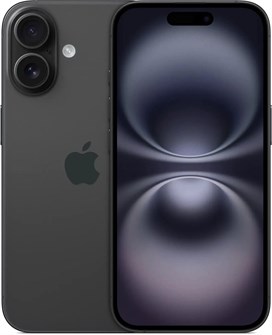 Смартфон Apple iPhone 16 256GB black