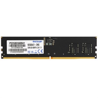 Оперативная память DDR5 8Gb Patriot Signature PSD58G560041 5