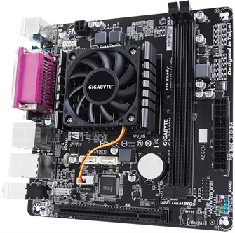 Материнская плата Gigabyte GA-E2500N, AMD E1-2500, 2xDDR3, m