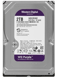 Накопитель 2Tb WD Purple WD23PURZ